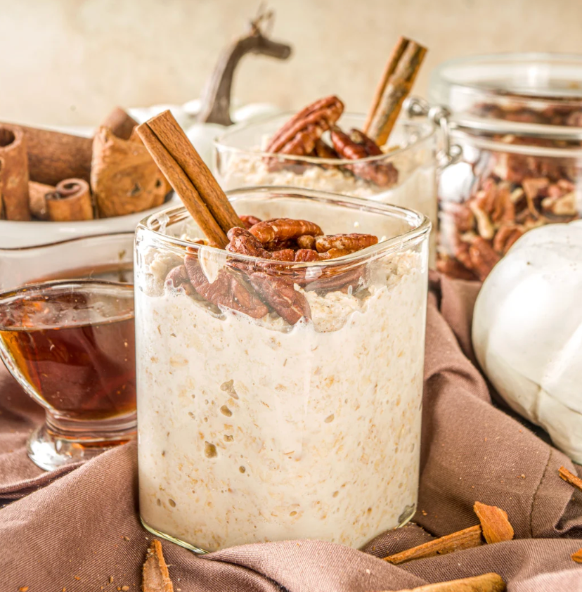 Maple Pecan Overnight Oats