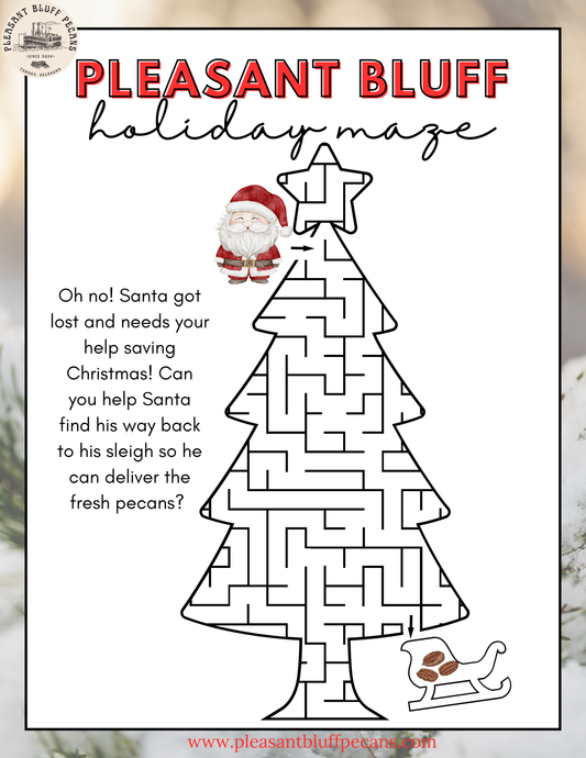 Santa’s Lost Path Maze