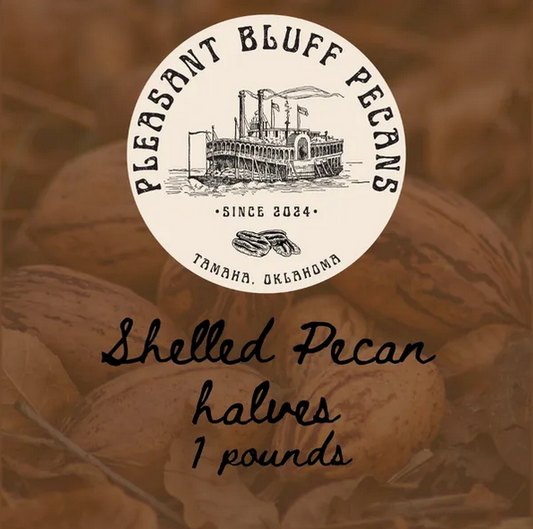 Shelled Pecan Halves - 3 lb bag